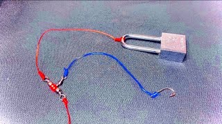 NEW IDEA FOR FISHING DIY SINKER KNOT [upl. by Giverin287]