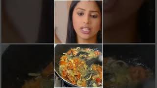 Rashi bhen making dal fry sathnibhanasathiya gopibahu kokilaben vegetarianrecipiefood moongdal [upl. by Ydeh]