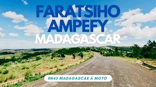 FaratsihoAmpefy à moto en remontant la RN43  AntsirabeAntananarivo par Ampefy Madagascar 🇲🇬 23 [upl. by Nyllek896]