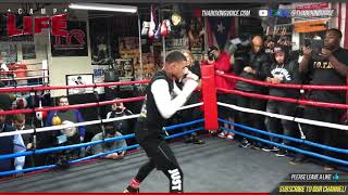 🔴 Camp Life Errol Spence Jr in Preparation For Lamont Peterson [upl. by Wilone]