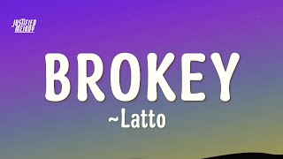 Latto  Brokey Lyrics [upl. by Valaree175]