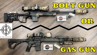 Bolt Action VS Semi Auto for Precision Rifle Shooting  In Depth Guide [upl. by Ylerebmik]