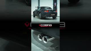 Exhaust Sound  PPF Equipped 20L Mazda MX5 ND Race Rear Axle Back Cobra Sport Performance Exhaust [upl. by Mussman]