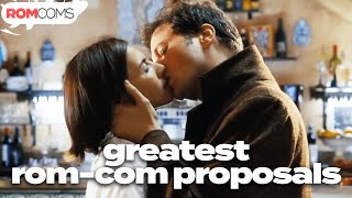 The Greatest Ever Proposal Scenes from Pride amp Prejudice Love Actually amp More  RomComs [upl. by Notled792]