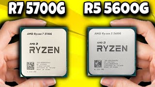 RYZEN 5 5600G Y RYZEN 7 5700G  ¿Valen La Pena En 2023  Pruebas En JUEGOS STREAM EDICION Y MAS [upl. by Nylear309]