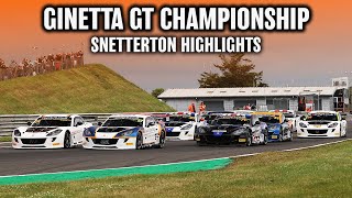 HIGHLIGHTS  2024 Protyre Motorsport Ginetta GT Championship  Snetterton 300  All Races [upl. by Sihtam]