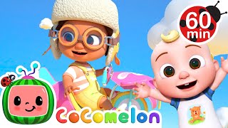 Airplane Song  with Nina and JJ  Cocomelon Nursery Rhymes for Kids [upl. by Lais650]