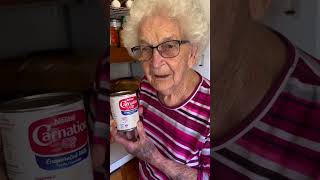 96 year old granny rhymes about Carnation Milk [upl. by Spearman904]