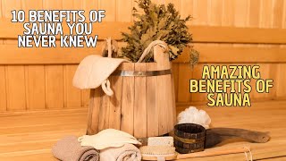 🔥 10 Benefits of Sauna You Never Knew 🧺 Scientific Benefits of Sauna [upl. by Odnumyar]