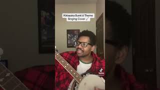 Kikiwaka Bunk’d Theme Song Banjo Cover Singing 🪕 [upl. by Airuam512]