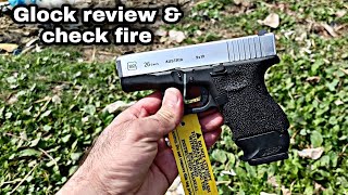 Glock small size pistol 9mm review and check fire AfridiBhaiBrand [upl. by Hammad]