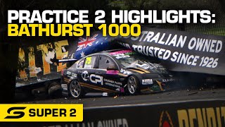 Practice 2 Highlights  Repco Bathurst 1000  Super2 2022 [upl. by Rooke]