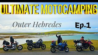 MOTOCAMPING IN THE OUTER HEBRIDES  ULTIMATE ADVENTURE [upl. by Coussoule]