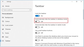 How To Fix Taskbar Missing or Disappeared on Windows [upl. by Natlus]