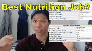 Physician Assistant might be a better nutrition career than Registered Dietitian [upl. by Faye877]