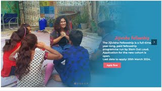 The Jijivisha Fellowship ApplyNow to teach poetry storytelling theatre in private schools [upl. by Eissed]