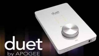 Recording with Apogee Duet [upl. by Nihahs741]