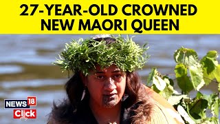 New Māori Queen Crowned As Her Father Is Buried  New Zealand Maori Queen  News18  N18G [upl. by Arrik]