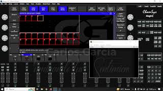 EFECTOS DE PIXEL MAP EN CHAMSYS MAGICQ PC [upl. by Nwahshar]