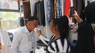 SAMMY KIOKO FINALLY OPEN KIOKO DESIGNS NEW SHOP AT MOMBASA ROAD MUST WATCH [upl. by Alomeda]