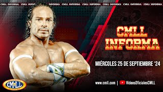 CMLL INFORMA  25 DE SEPTIEMBRE DE 2024 [upl. by Alekin]