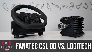 WORTH UPGRADING  Fanatec CSL DD vs Logitech G29G920G923 [upl. by Ramsa]