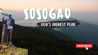 The Ultimate Goa Adventure Trekking to Sosogad the Highest Mountain [upl. by Drape846]