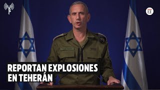 Israel le respondió a Irán con ataques de misiles en Teherán  El Espectador [upl. by Derej]