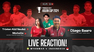 🔴 LIVE REACTION AMEC INDONESIA VS MYANMAR  Akurasi TV‼ [upl. by Asher]