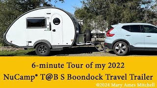 6 Min Tour 2022 TB S Boondock Travel Trailer [upl. by Lotta]