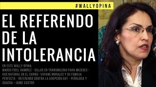 EL REFERENDO MÁS ESTÚPIDO Y CARO DE LA HISTORIA  WALLYOPINA [upl. by Ladiv356]