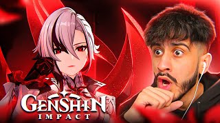 New GENSHIN IMPACT Fan Reacts to EVERY Character Trailers [upl. by Jsandye5]