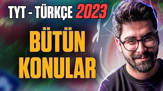 2023 TYT Türkçe Konuları amp Konu Dağılımı [upl. by Hakilam]