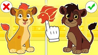 BABY PETS 🦁 Max Dresses up as a Lion  Educational Cartoons [upl. by Dynah]