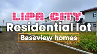 VA2624 Baseview homes lipa city batangas residential lot 150 sqm [upl. by Atteiram]