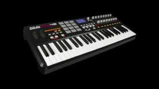 Akai Mpk 49 présentation de nouveau clavier midi usb [upl. by Tala473]