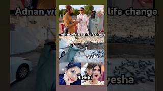 Adnan wife aayesha life change shorts trending viralvideo bollywoodnews bollywood ytshorts [upl. by Nimzaj]