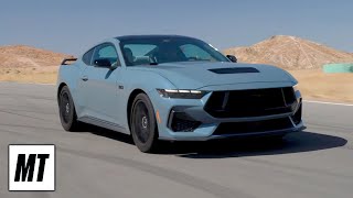 Comparison Test Ford Mustang GT vs Dodge Challenger Scat Pack  MotorTrend [upl. by Daughtry318]