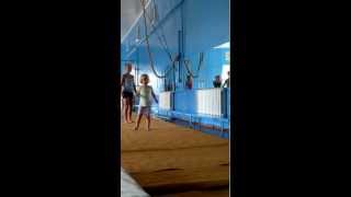 Gymnastics School in Romny Ukraine [upl. by Sicnarf636]