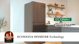 ECONAVI amp INVERTER Technology Panasonic Refrigerators [upl. by Conah]