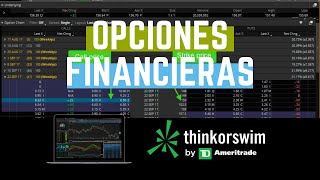 TUTORIAL THINKORSWIN Cómo Comprar y Vender Opciones en Thinkorswim [upl. by Norris]