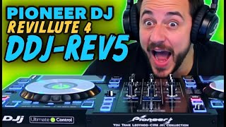 Pioneer DJ DDJREV5 Review 4Deck Controller with Stems Control [upl. by Bebe]