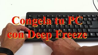 Deep Freeze congelador de tu PC [upl. by Gildus441]