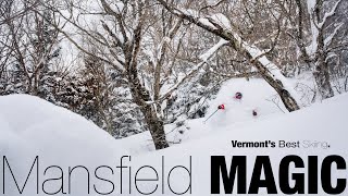 Mansfield Magic  Vermonts best skiing [upl. by Rekrap745]