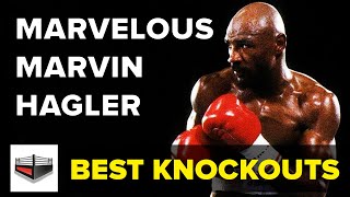 Marvelous Marvin Hagler Knockouts Compilation [upl. by Adnorahc]