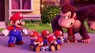 Mario vs Donkey Kong Switch – 2 Player CoOp Full Main Game 100  Peach Fury HD [upl. by Itsa]