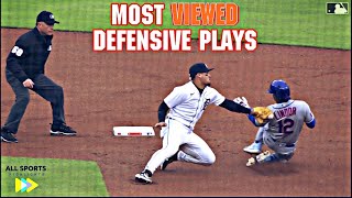 MLB  Top Defensive Plays 2023 [upl. by Campbell]