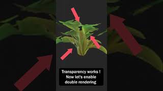 How to enable transparency in Marmoset Toolbag 4 3d 3dtutorial marmoset transparency gameart [upl. by Shandeigh]