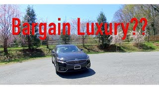 2018 Kia Cadenza Review The Bargain Luxury Barge You Need [upl. by Borg]