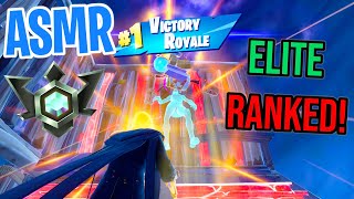 ASMR Gaming 🤩 Fortnite Elite Ranked Relaxing Gum Chewing 🎮🎧 Controller Sounds  Whispering💤 [upl. by Solana598]